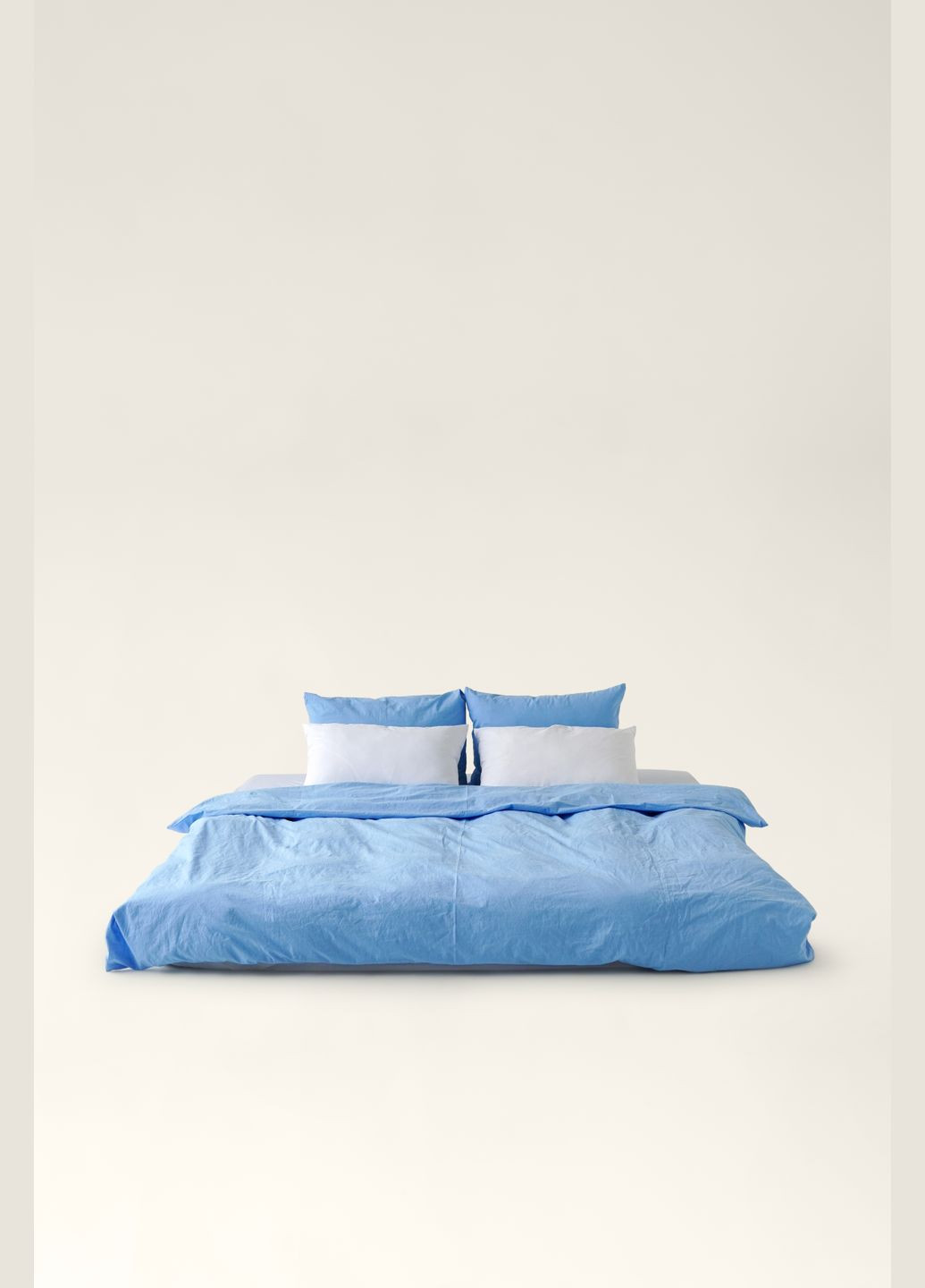 Постільна білизна варена бавовна євро 200 х 215 см 3в1 наволочки, підковдра, простирадло Beni Home (345641657)