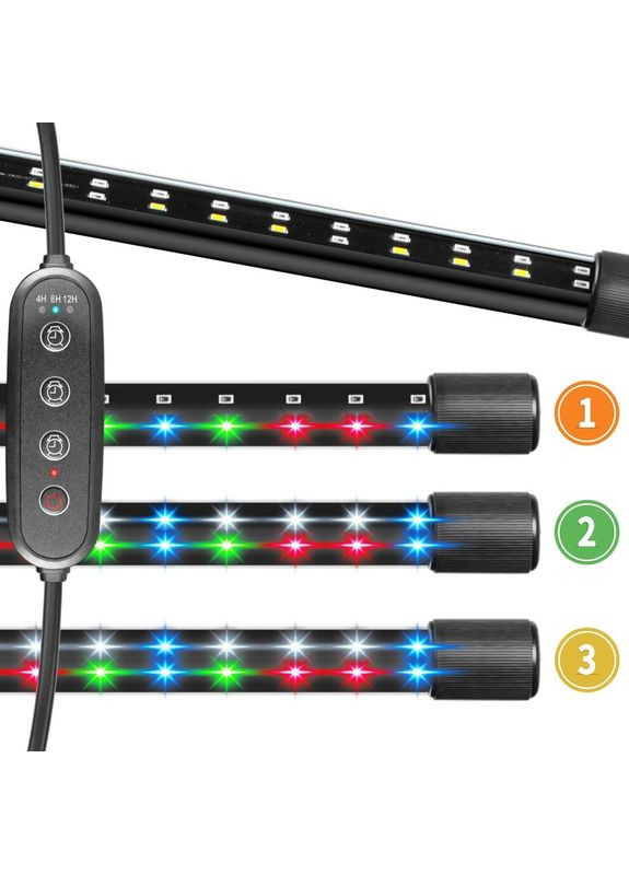 Світильник LAFLORA S-Line 100 92см 15W LED для акваріума з таймером Kruger Meier (364488865)