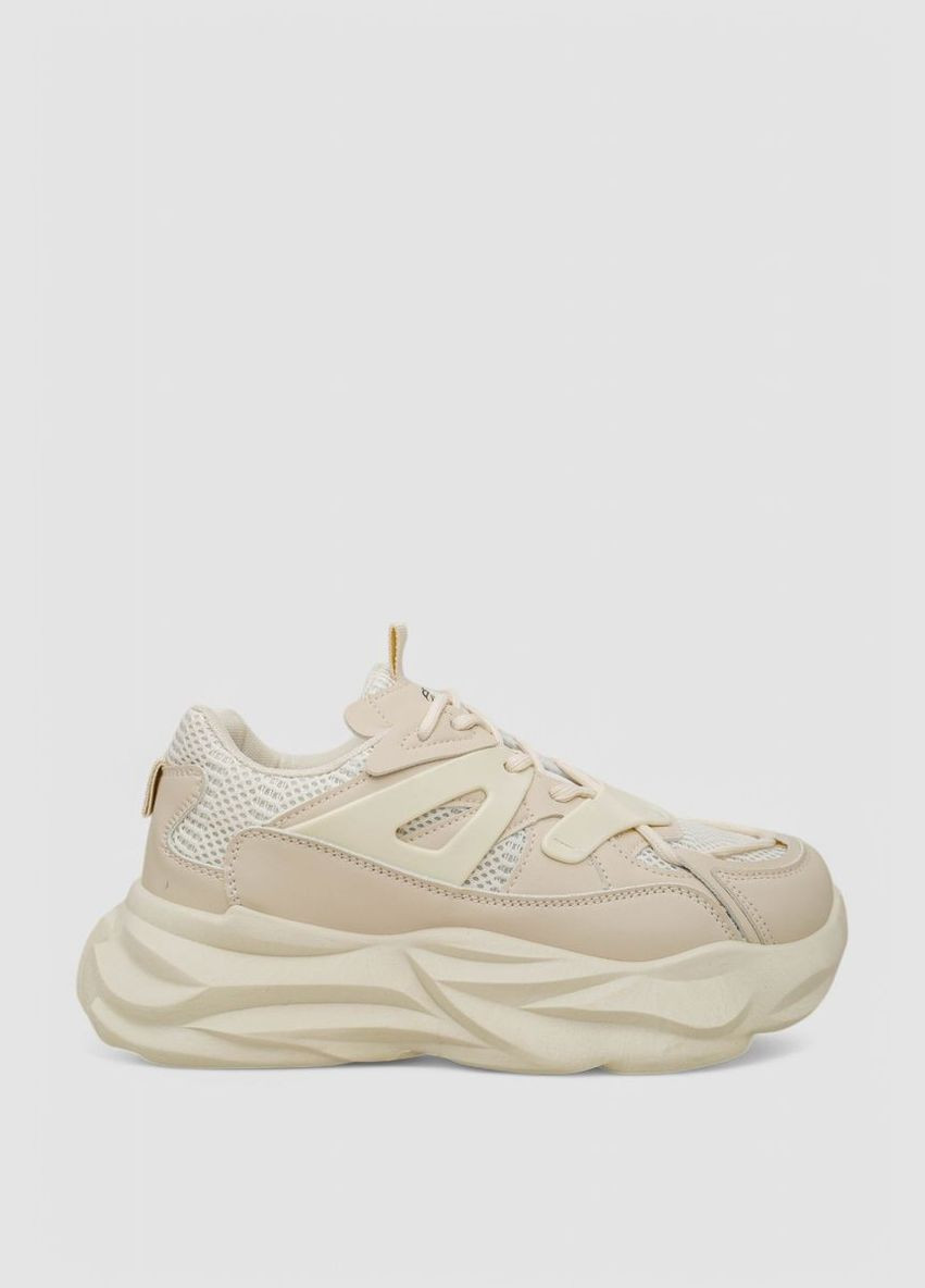 Бежеві всесезон кросівки чоловічі демісезонні, колір бежевий, Ager