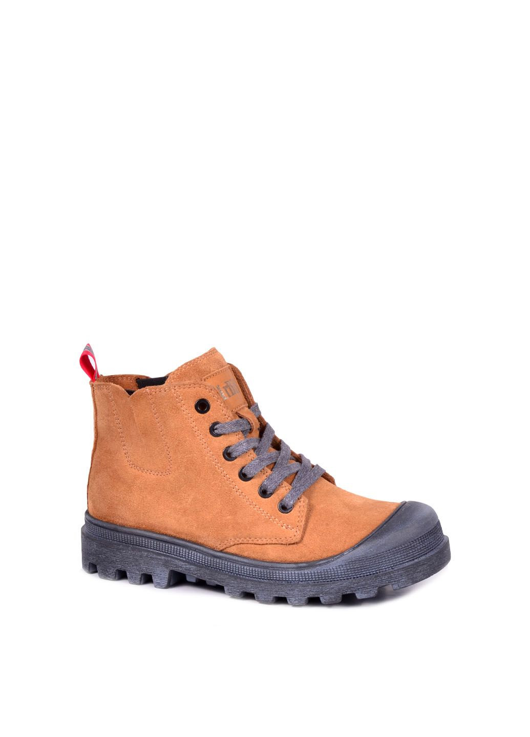 Горчичные кэжуал осенние ботинки для девочки Irbis