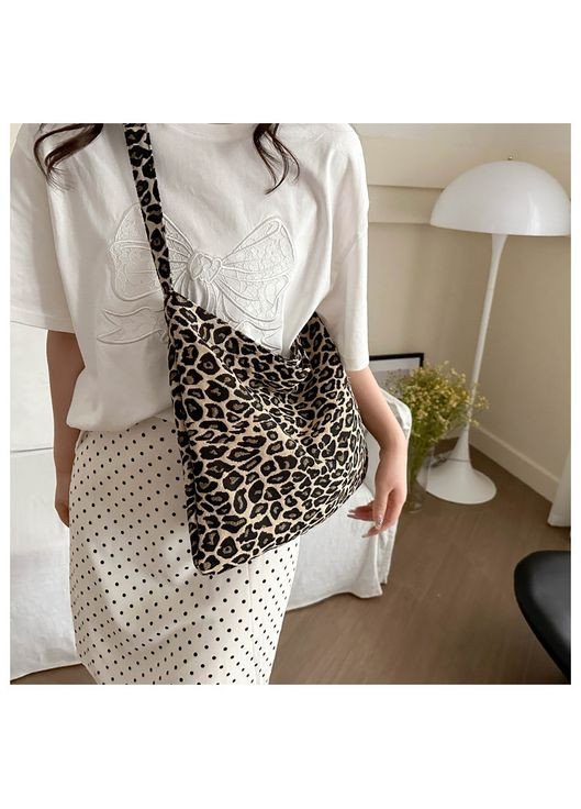 Леопардова бежева сумка КиП (308791689)