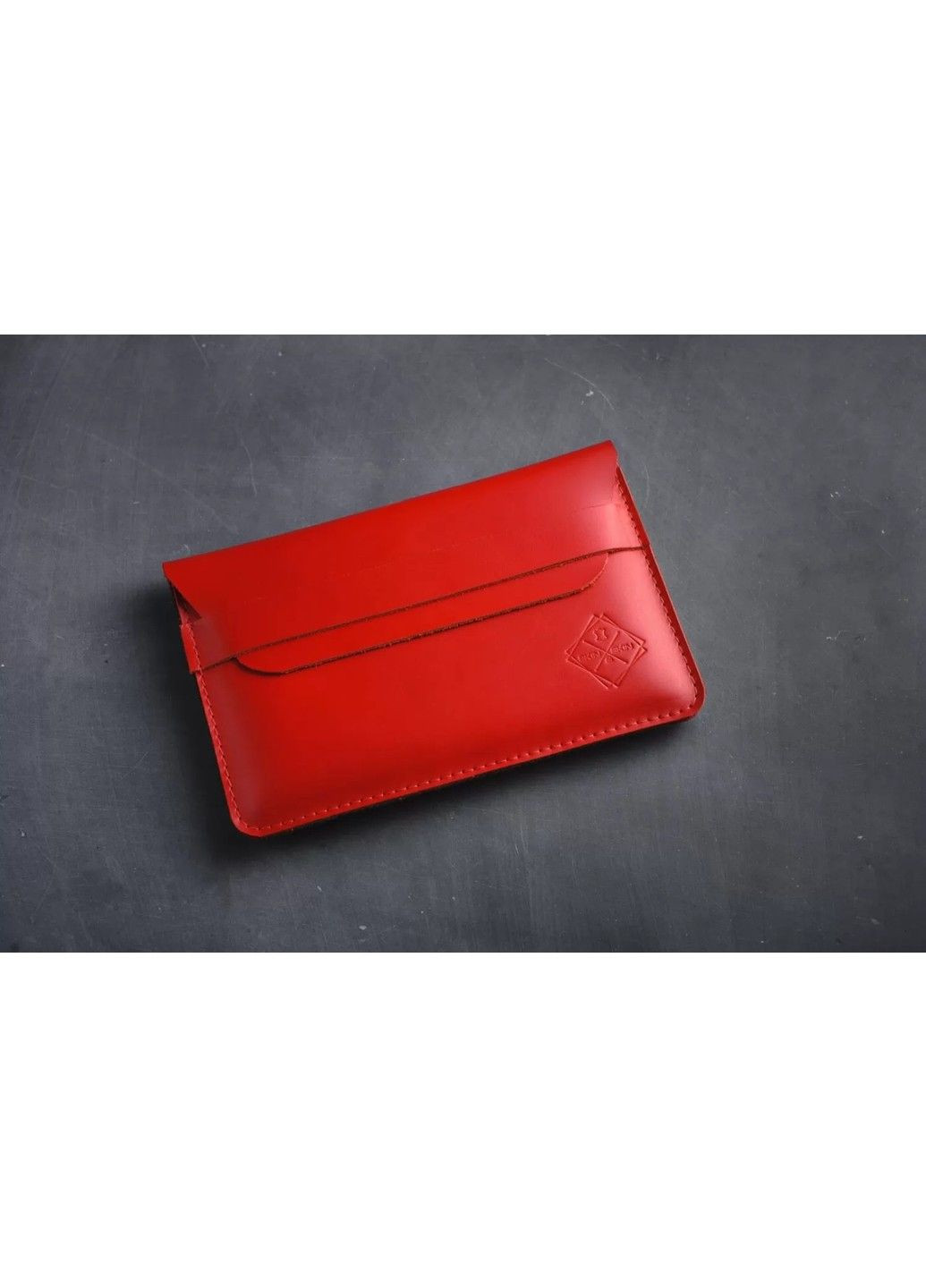 Кожаный Чехол для ноутбука Sleeve красный 16 Skin and Skin (285718816)