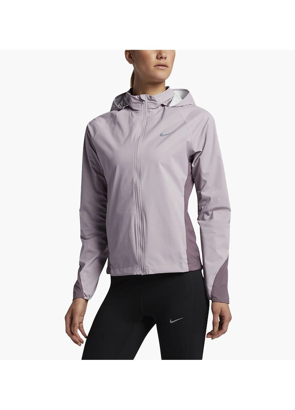 Фіолетова куртка жіноча hpr-shld jkt hd zoned violet 820565-533 Nike