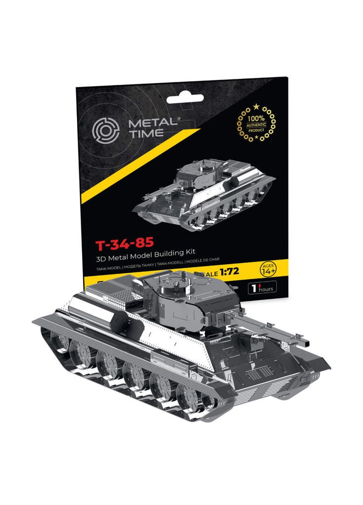 Конструктор коллекционная модель T-34/85 (m437751) Metal Time колекційна модель T-34/85 (367067832)