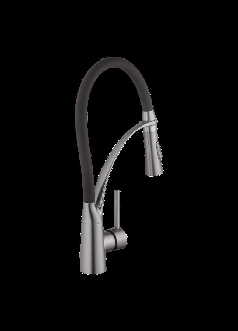 Комплект кухонной мойки KRP Schwarze - 50х50HM PVD Kroner (336935244)