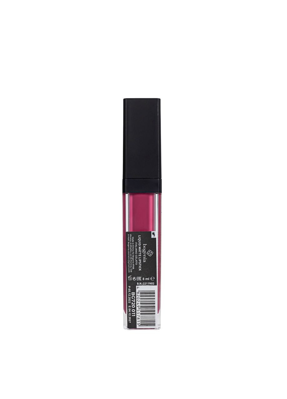 Помада жидкая для губ Liquid Matte Lipstick Spice Travel BG720 Bogenia (331020932)
