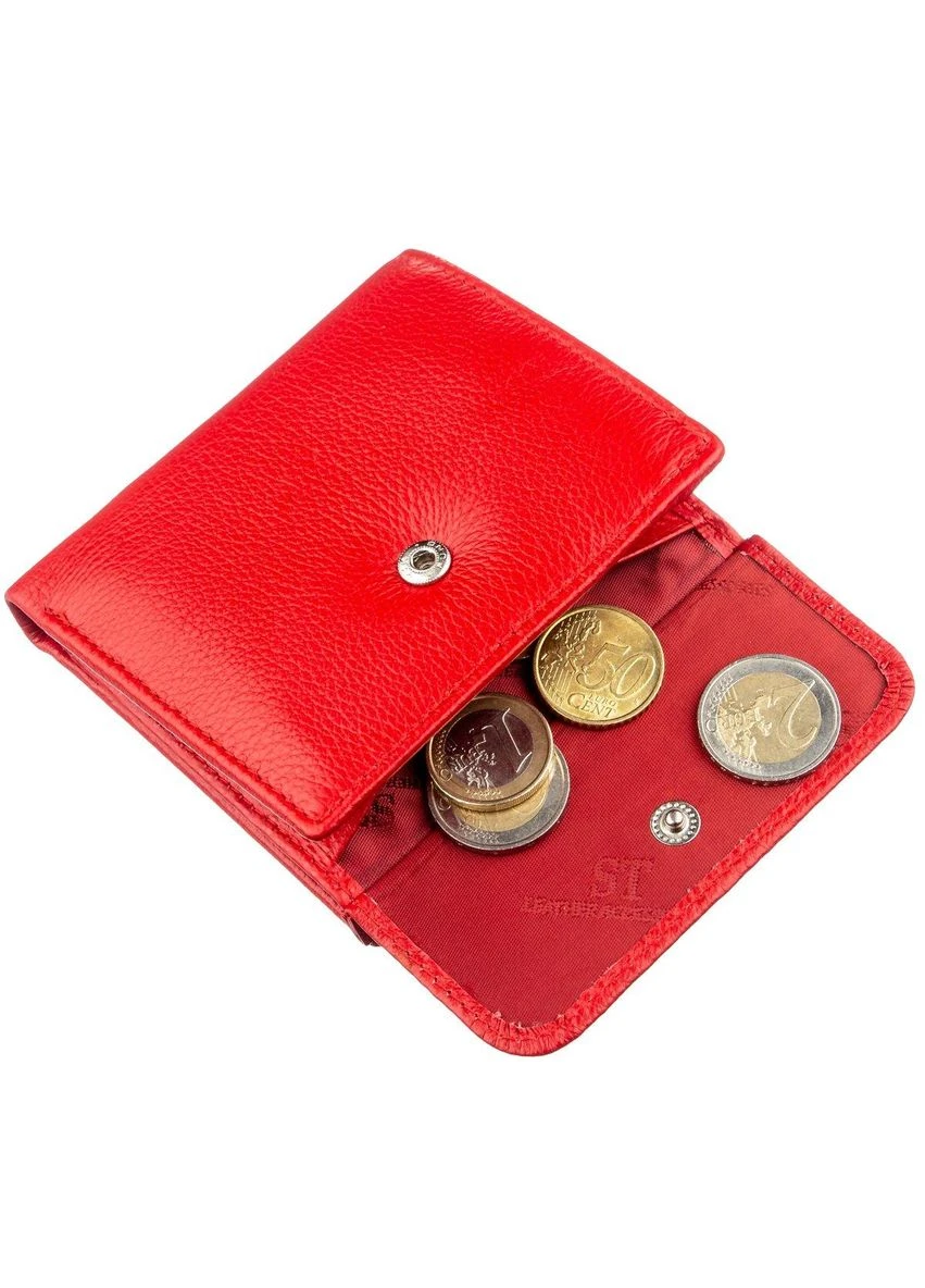 Портмоне для женщин с монетницей 18918 Красный st leather (313861646)