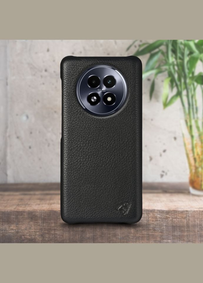Шкіряна накладка Cover для Realme 13 5G Чорний (78278) Stenk (316651223)