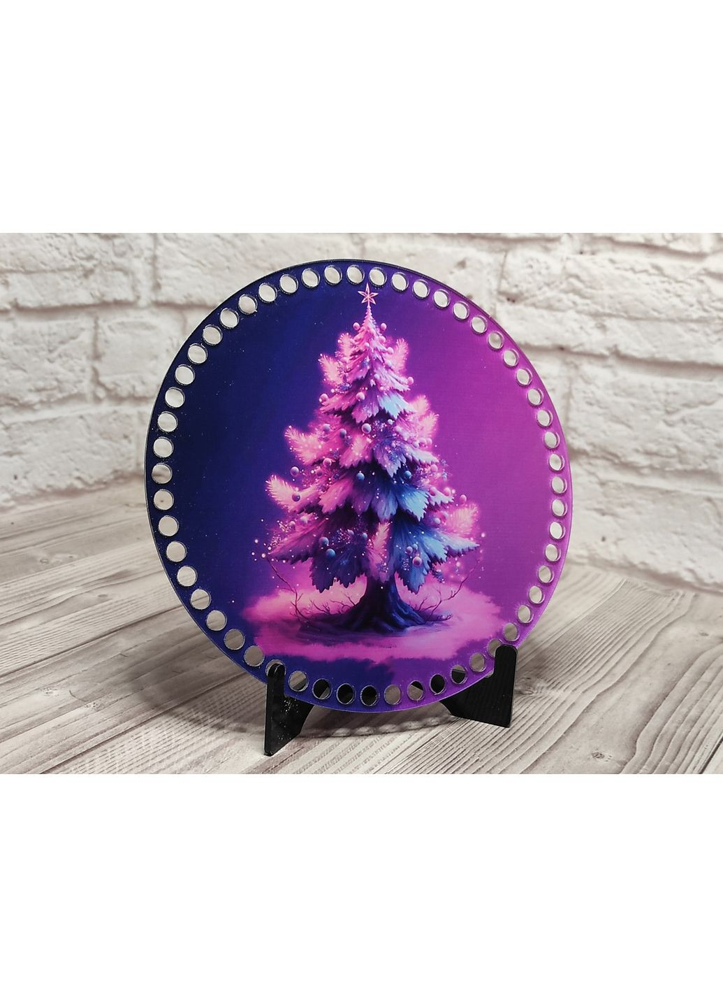 Акриловое донышко для сумок и корзинок "Елка" 18 No Brand (361203878)