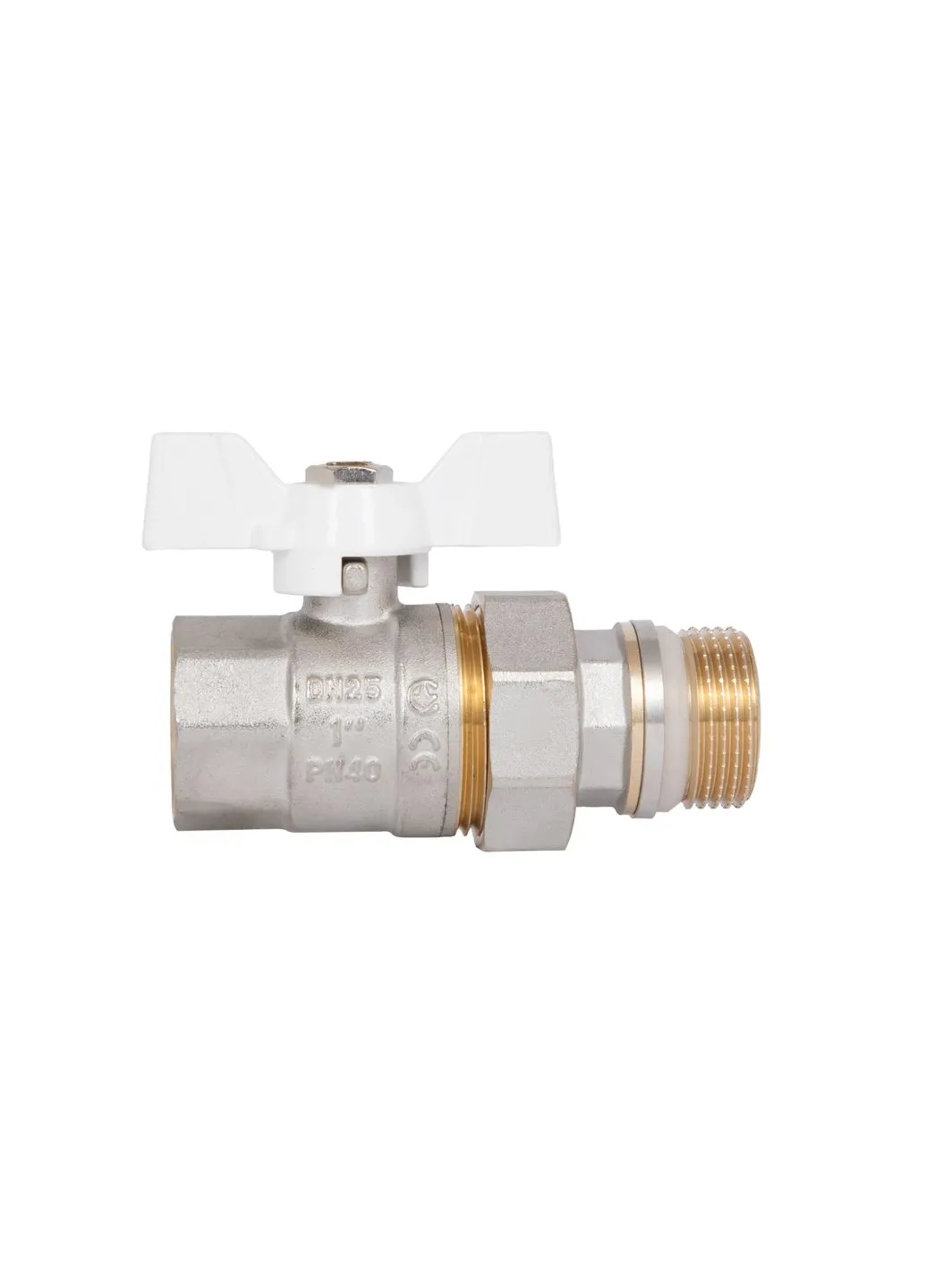 SD Кран Американка з антипротіканням 1" PN40 конус SD900NW25PN40 Thermo Alliance (400361101)