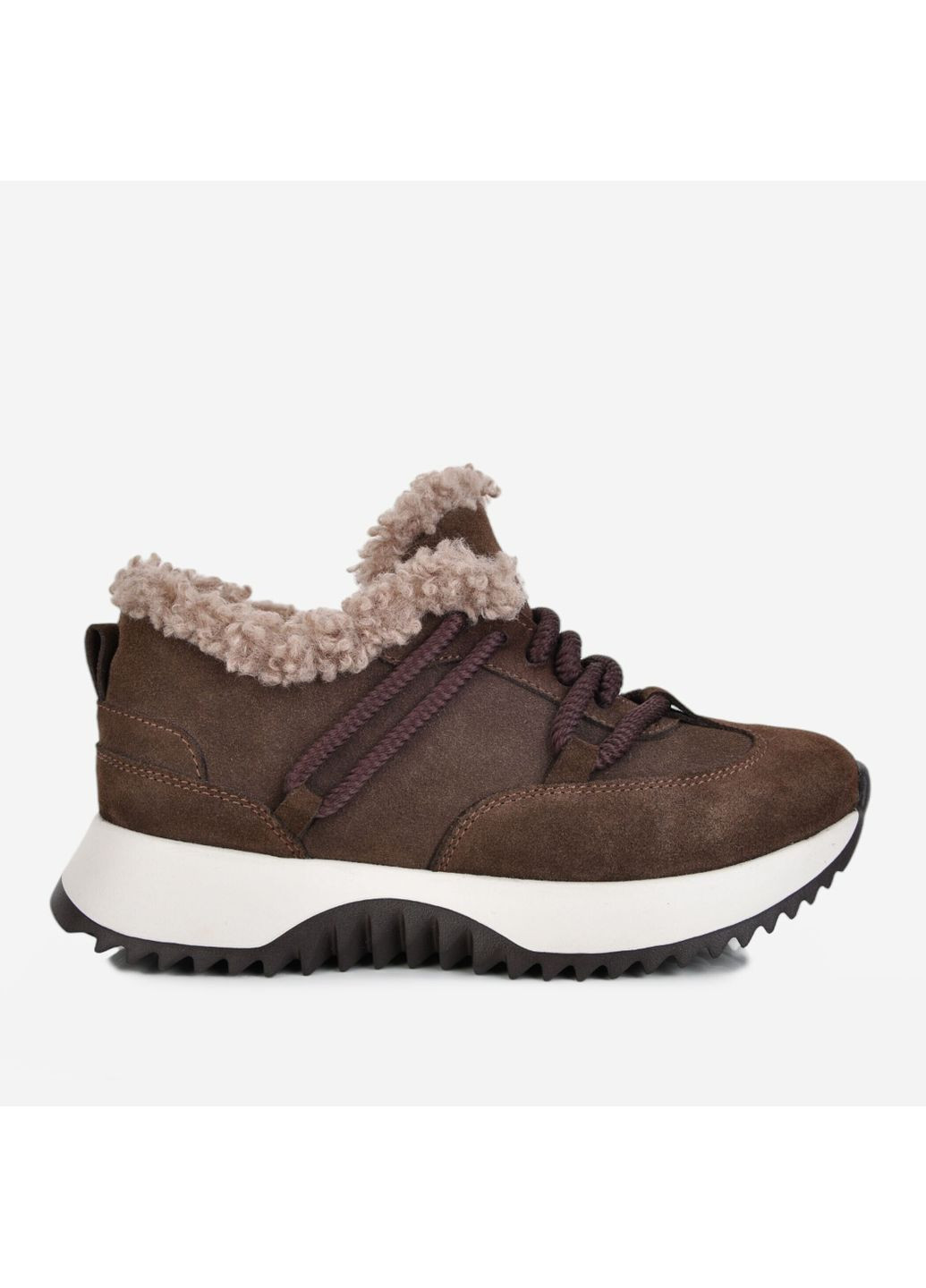 Кроссовки женские Shoes коричневые Paradize CR-3300 коричневые зима (366026551)