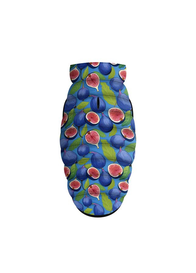 Курточка для собак Clothes рисунок "Инжир",, В 33-36 см, С 19-22 см WAUDOG (322001589)