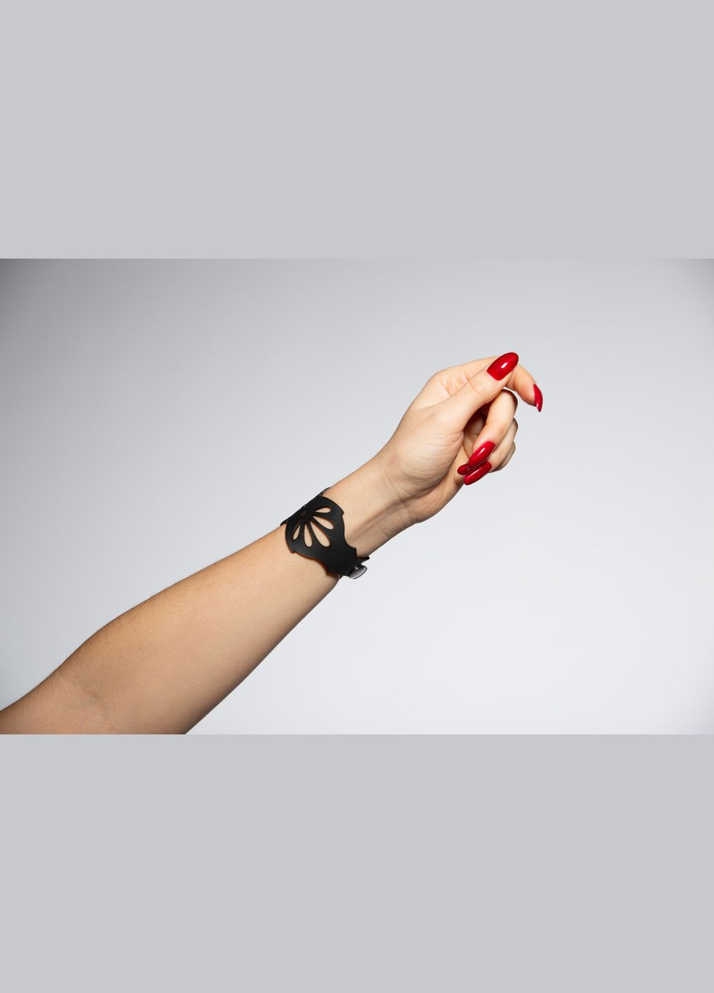 Кожаный браслет черный BR -8 Edena (307925945)