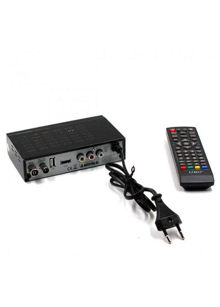 Тюнер цифровий ефірний телевізійна приставка приймач T2 з переглядом YouTube 0967 TV з функціями Wi-Fi, IPTV, USB Чорна UKC (313109983)