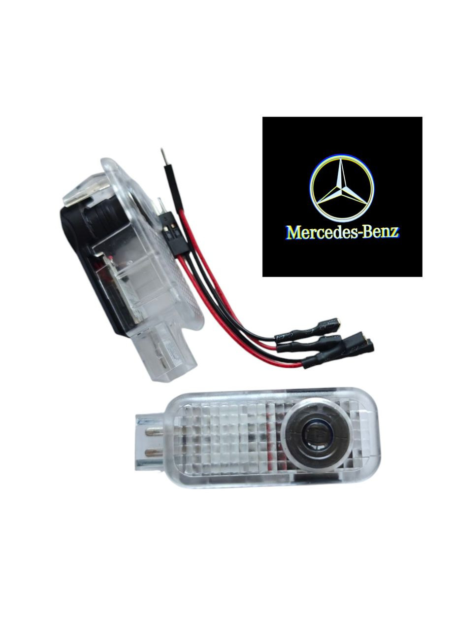 Світлодіодне VIP штатне підсвічування на дверях автомобіля з логотипом Mercedes C class, W203, CLK, SLK, SLR, W208 Mercedes-Benz (330615553)