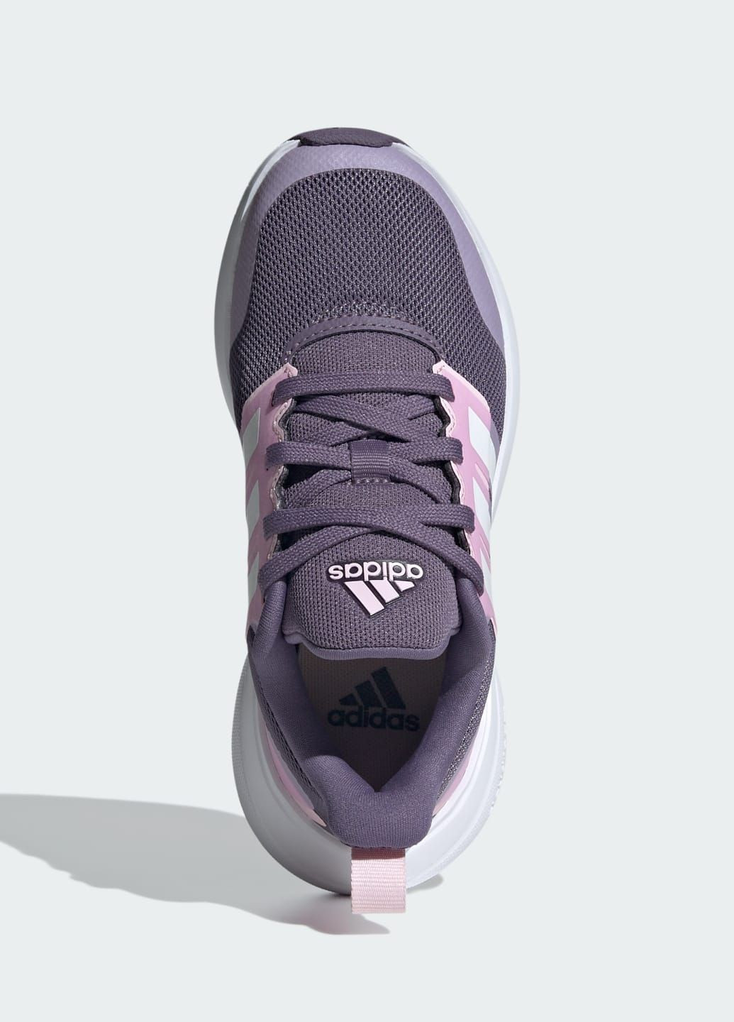 Фиолетовые всесезонные кроссовки fortarun 2.0 cloudfoam lace adidas