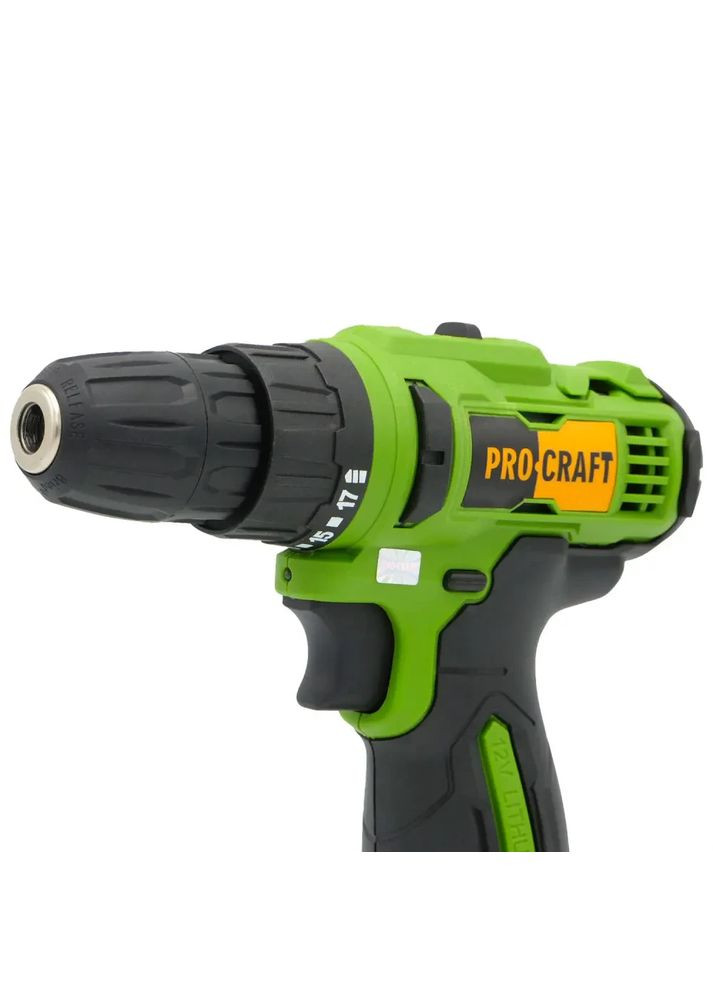 Шуруповерт PA12Li — 12 В, 20 Н·м, 2 АКБ, компактный, 2 скорости ProCraft (372296103)