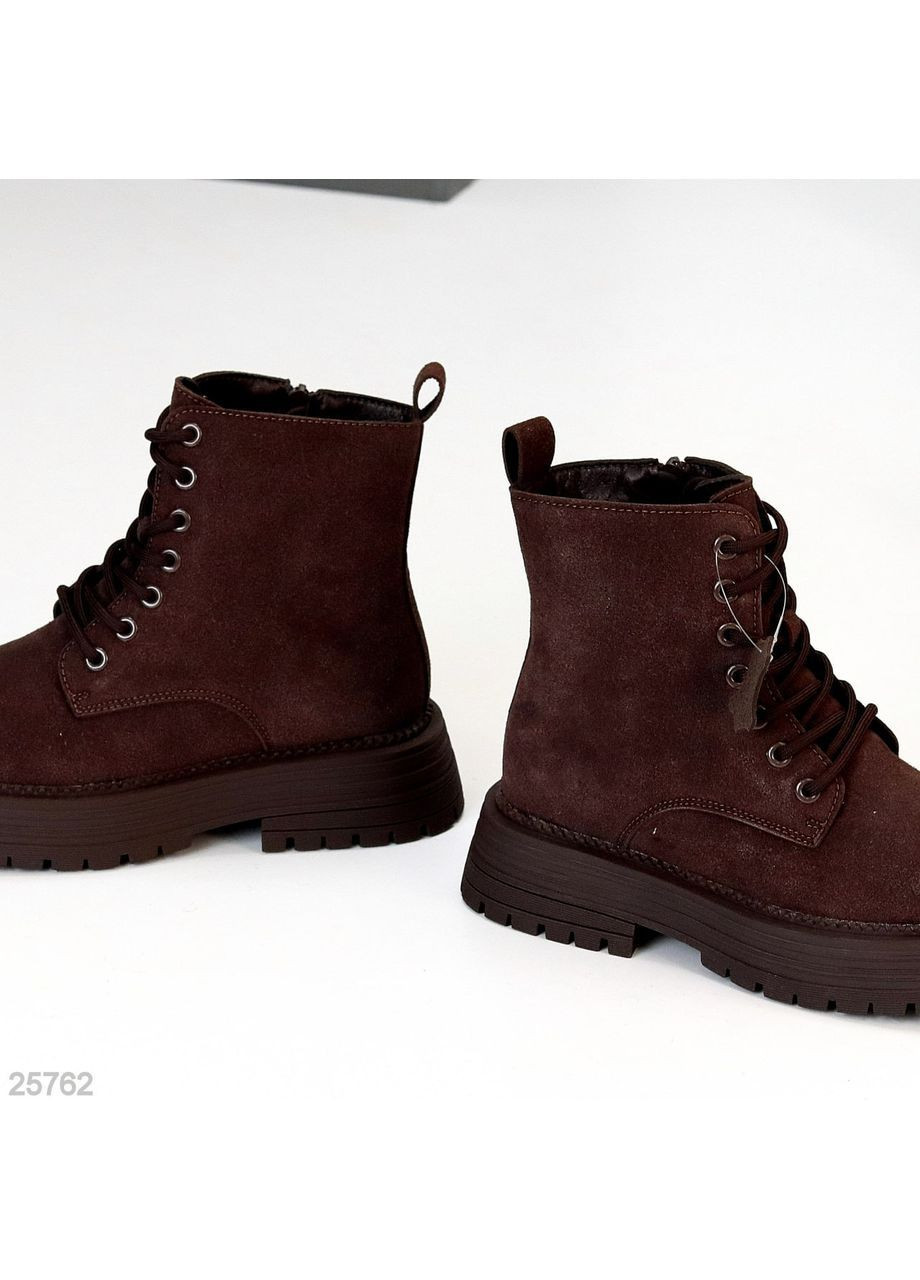 Зимние зимние ботинки Helen из натуральной замши