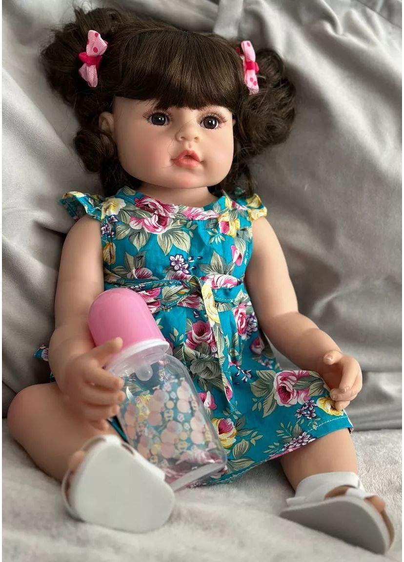 Кукла Реборн Мелания полностью силиконовая No Brand (367736325)