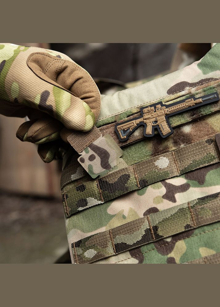 Нашивка Tiger Eyes Laser Cut (пара) Multicam M-TAC (315047908)