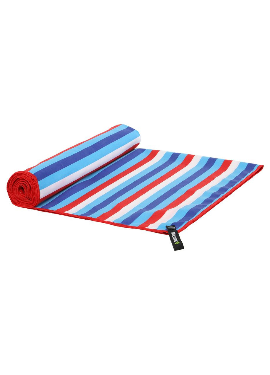Рушник для пляжу RAINDOW BEACH TOWEL T-RST (T-RST_Блакитний червоний) 4monster комбінований