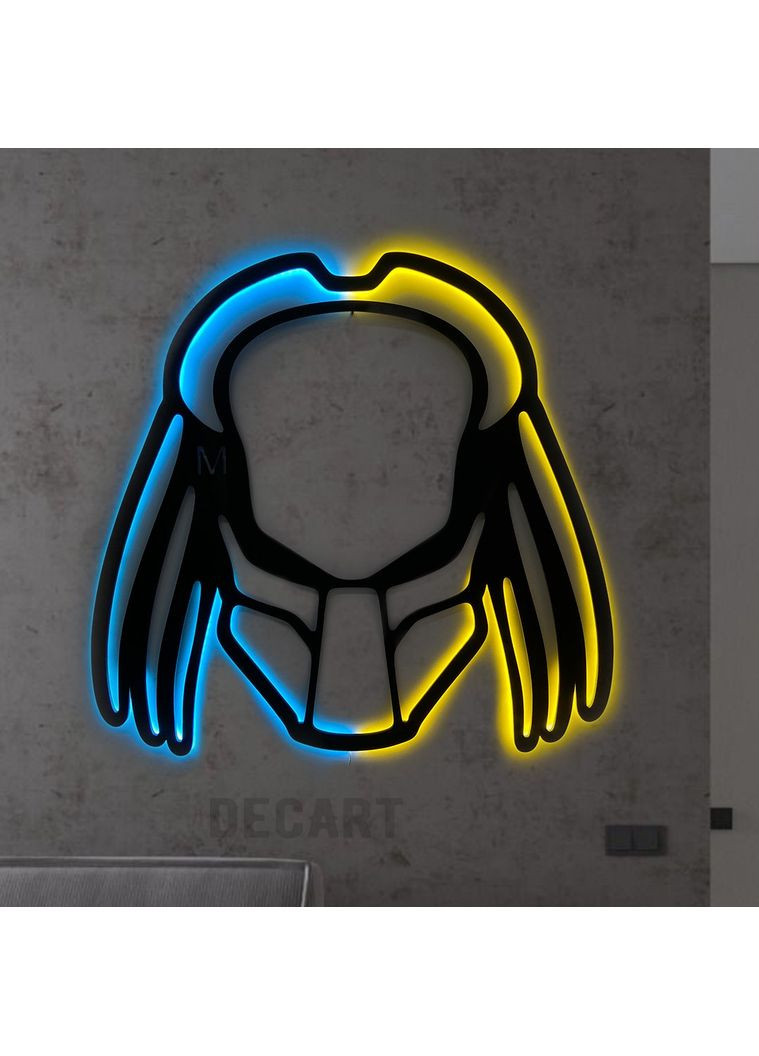 Деревянное панно Хищник 90х90 см Decart (360609060)