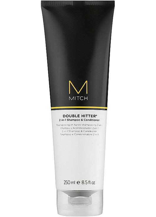 Шампунь и кондиционер 2 в 1 Mitch Double Hitter 2 in 1 Shampoo & Conditioner 1000ml (34079-96545) Paul Mitchell (368614824)