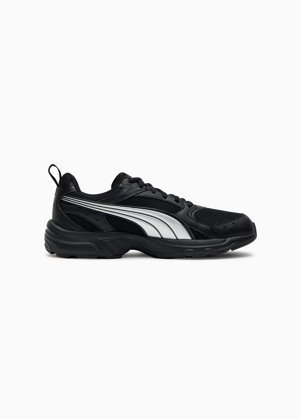 Чорні всесезонні кросівки milenio tech sneakers unisex Puma
