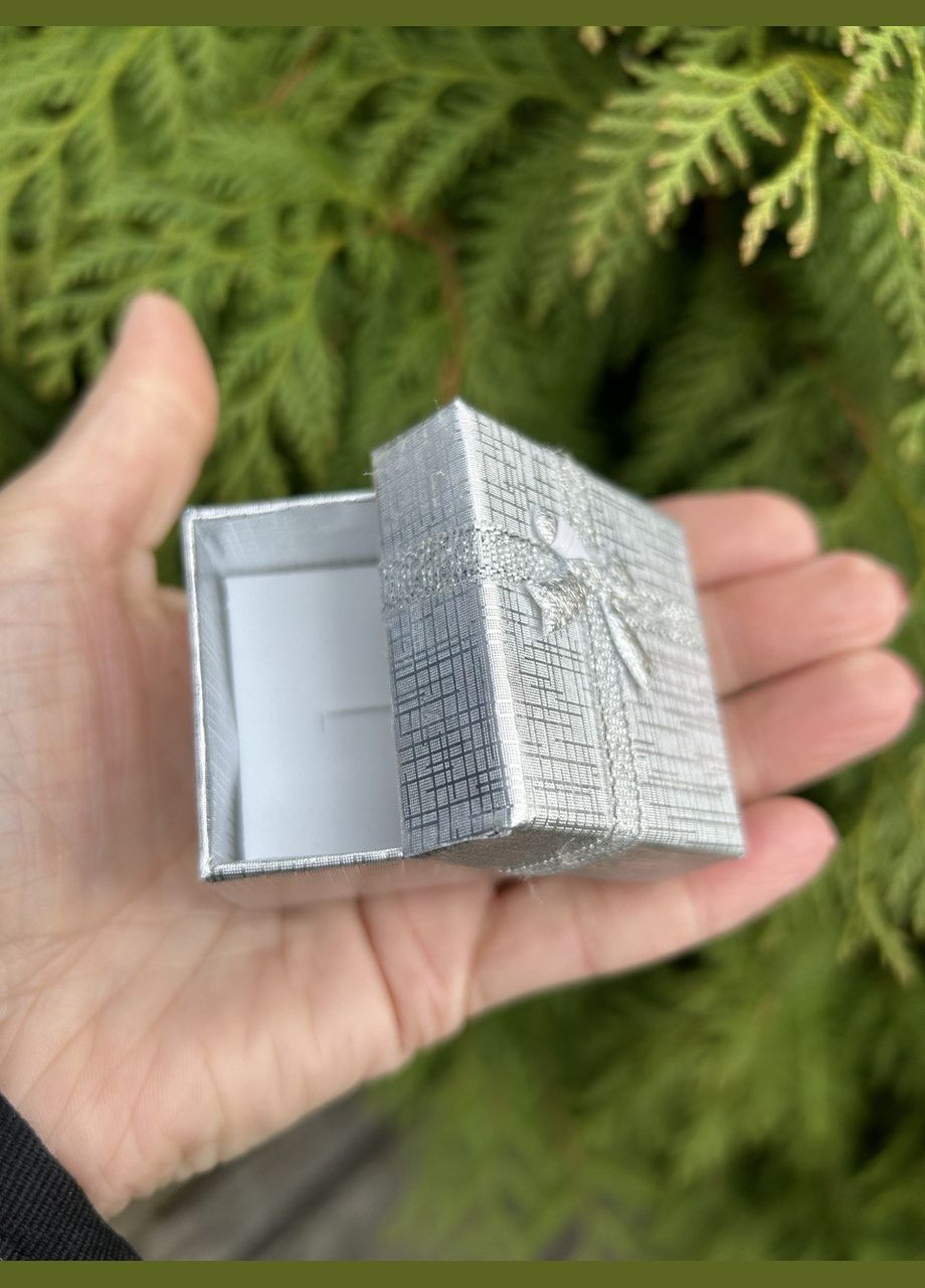 Футляр под кольцо, серебро. No Brand (317783545)