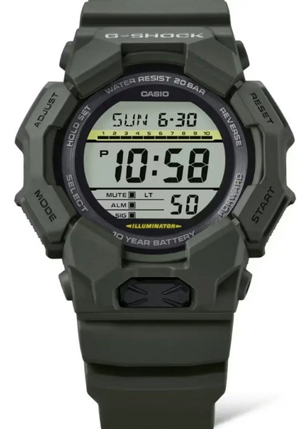 Часы GD-010-3ER Casio (311400545)