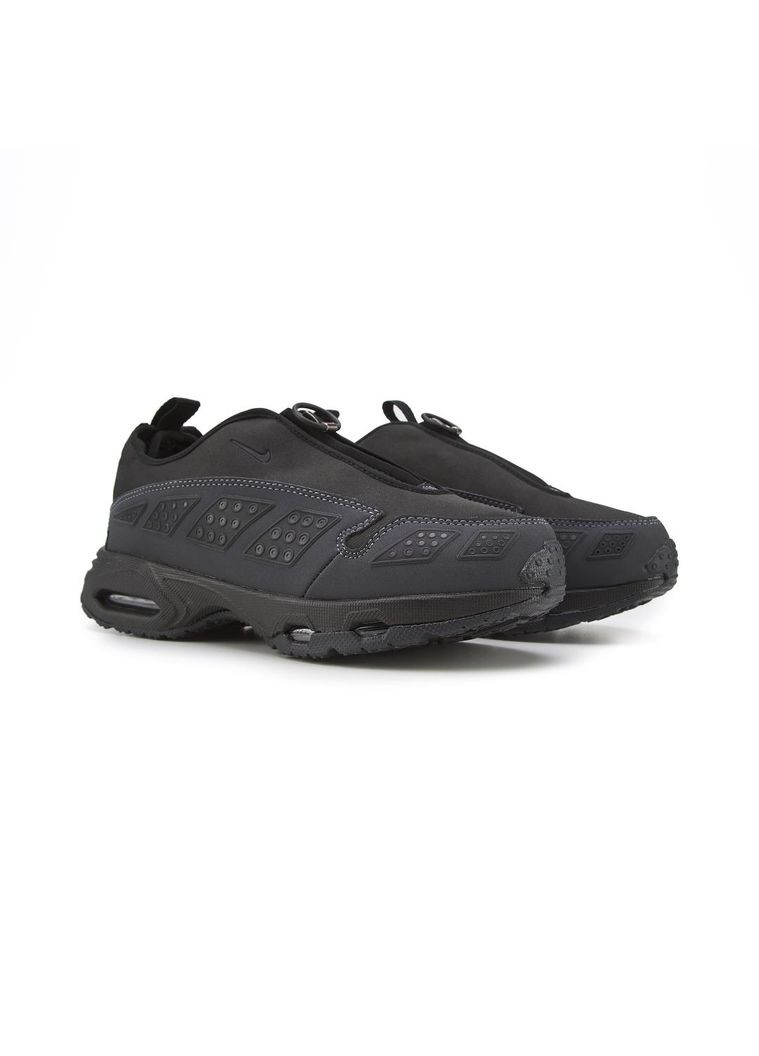 Черные демисезонные кроссовки мужские nike air max sunder black silver найк аир макс сандер No Brand