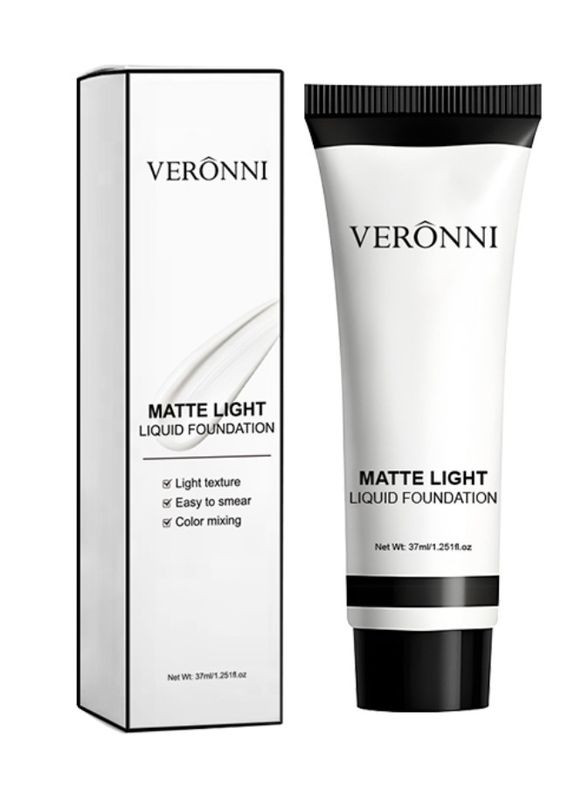 Жидкая матовая краска Matte Light белый 37 ml Veronni (349841080)