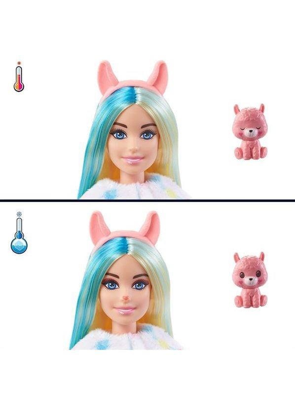 Кукла Cutie Reveal Забавная лама, 29 см () Barbie HJL60 (370498902)