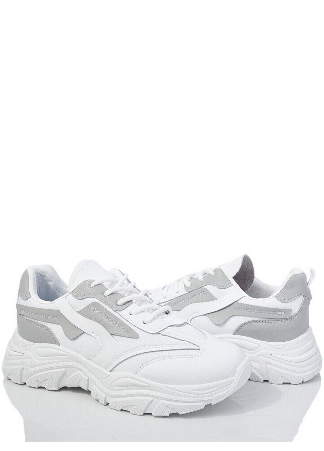 Белые всесезон кожаные кроссовки maap100-1 Stilli