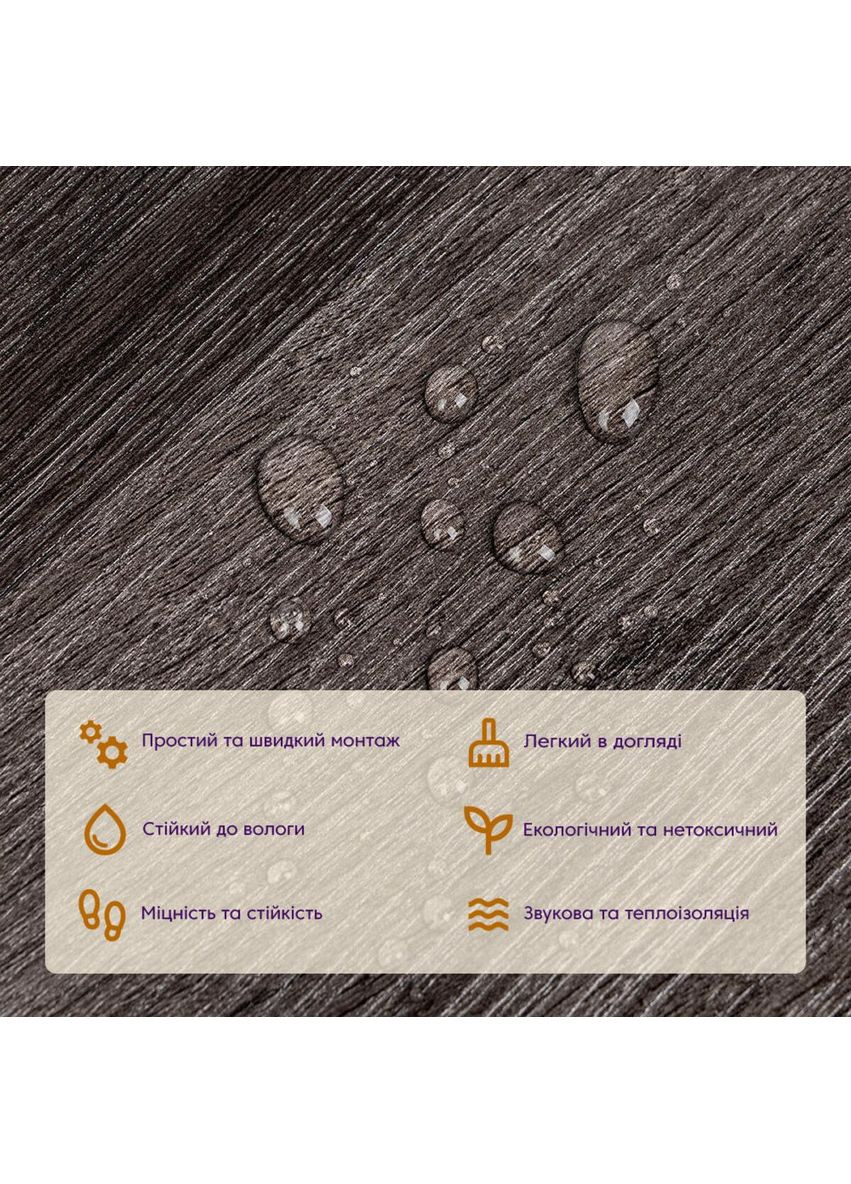 Самоклеющаяся виниловая плитка 152.4х914.4х1.5мм Мат(D) SW-00002968 No Brand (353968380)