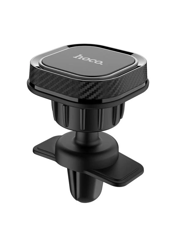 Автотримач для телефона CA52 Intelligent air outlet in-car holder Black+Gray Hoco (389915382)