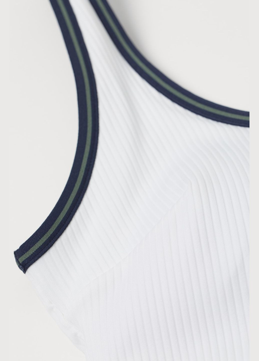 Белый летний купальник H&M