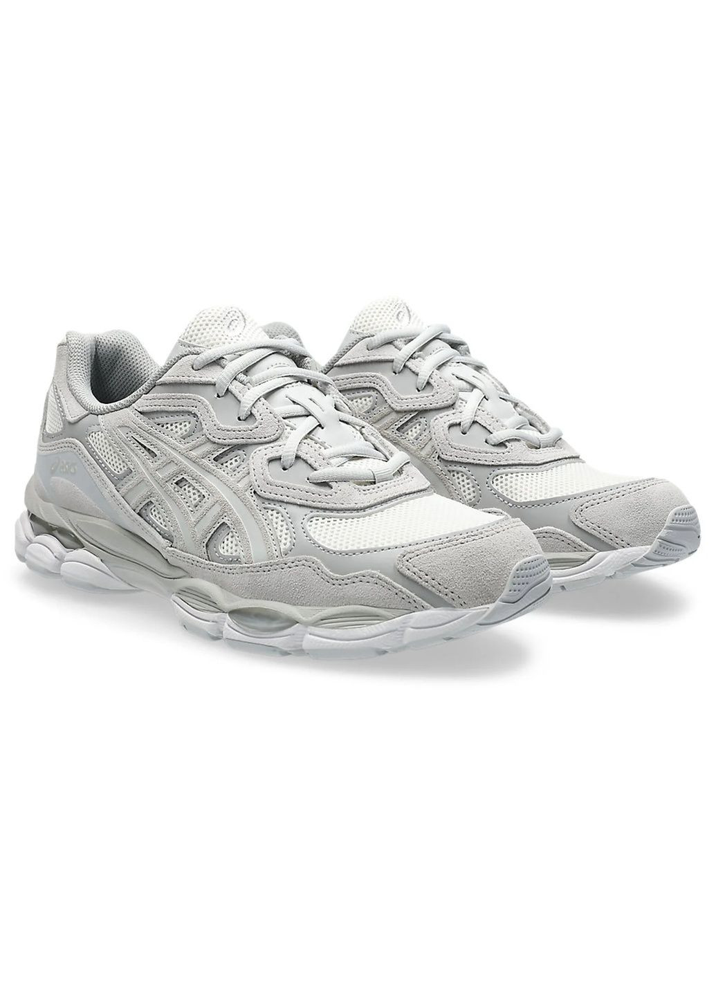 Сірі кросівки чоловічі gel nyc grey 1203a663-101 Asics