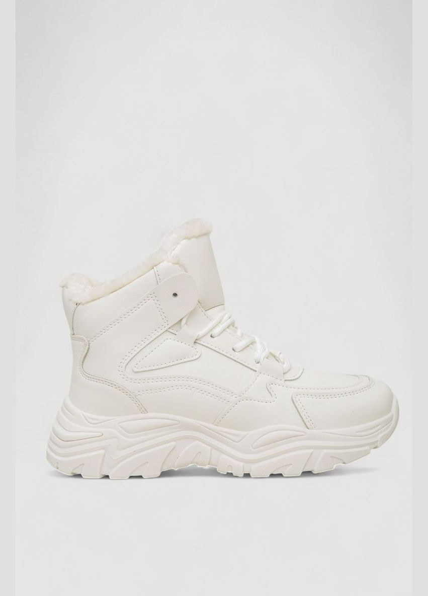 Кроссовки женские зимние на меху Ager 248RDM06 белые демисезоны (339597311)