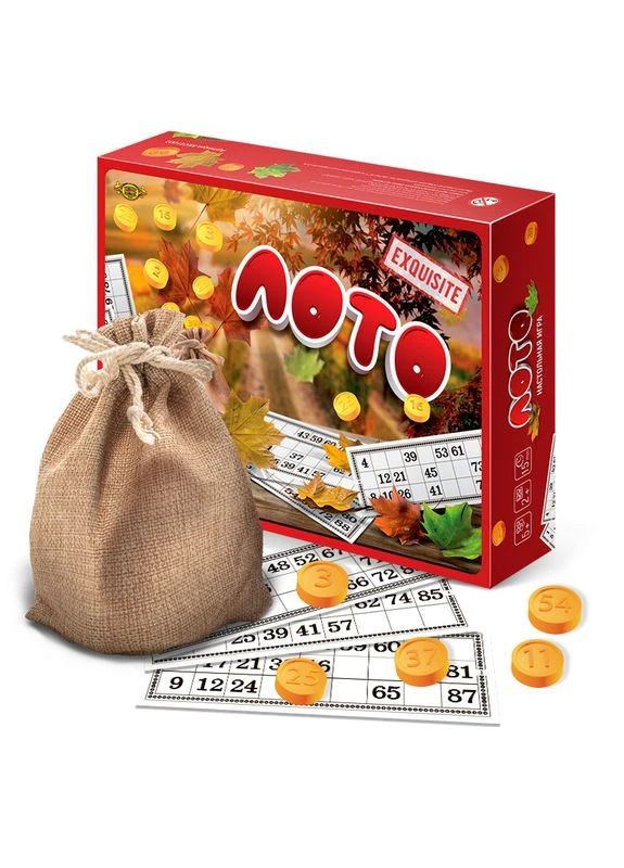 Настільна гра "Лото EXQUISITE" MKL1001 Майстер (388689920)
