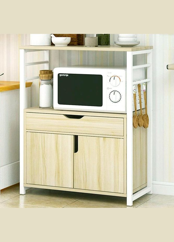 Стелаж кухонний з дерева Хейден 2 зефір-бланже (СТА-20692001) No Brand (327860932)