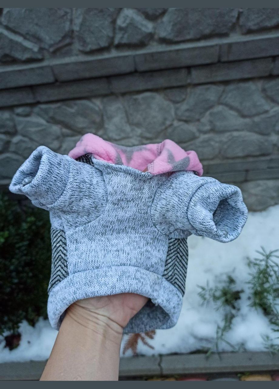 Толстовка для собак Pet Style "Я люблю матусю" Сіра L No Brand - (323236462)