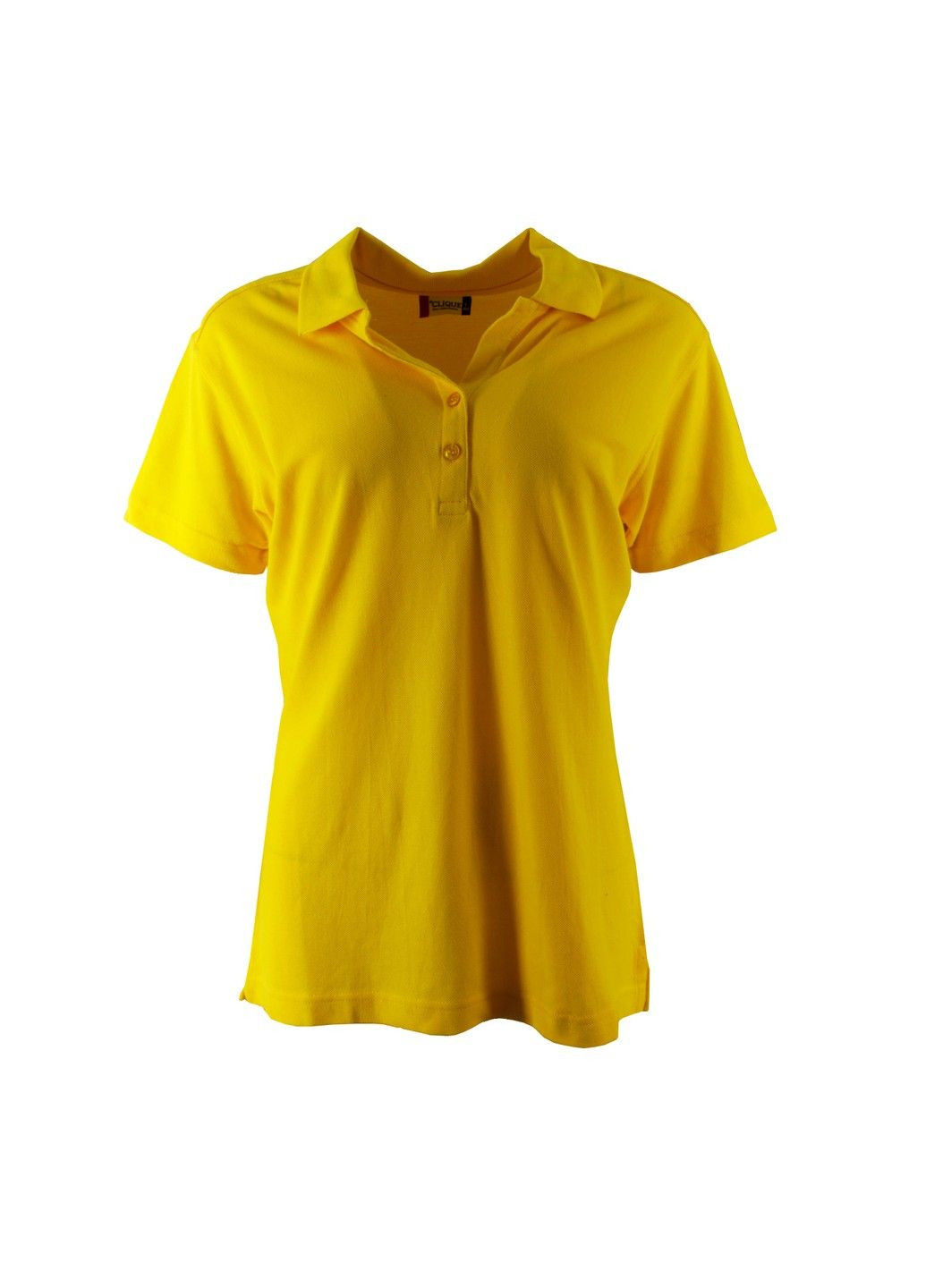Желтая футболка женская Clique