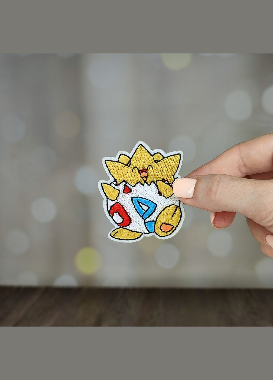 Нашивка, патч "Тогепи. Покемон. Pokemon" SureGeek (317046573)