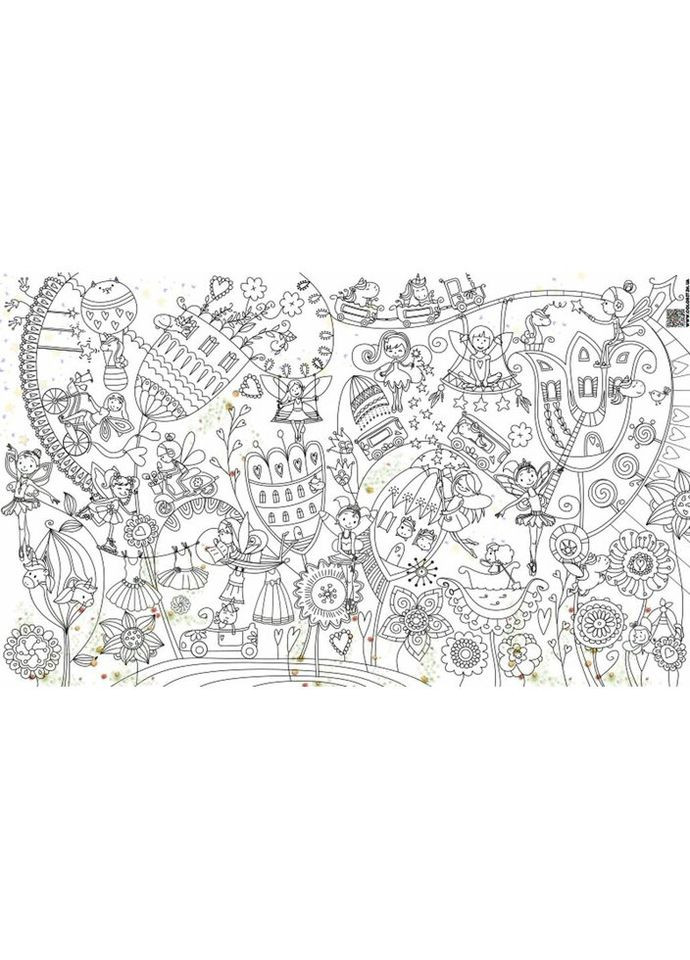 Шпалери-розмальовки ФейЛяндія C-100038 60х100 см Kolorit (324103985)