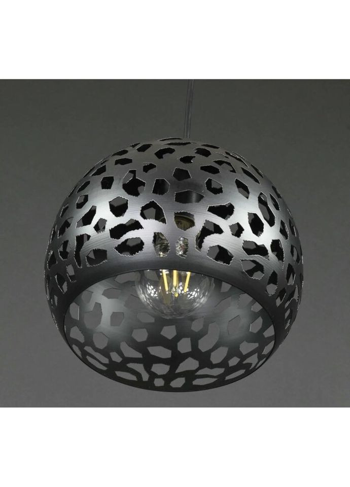 Люстра підвісна на 1 лампочку 27801 Чорний 25-200х20х20 см. Sunnysky (335975254)