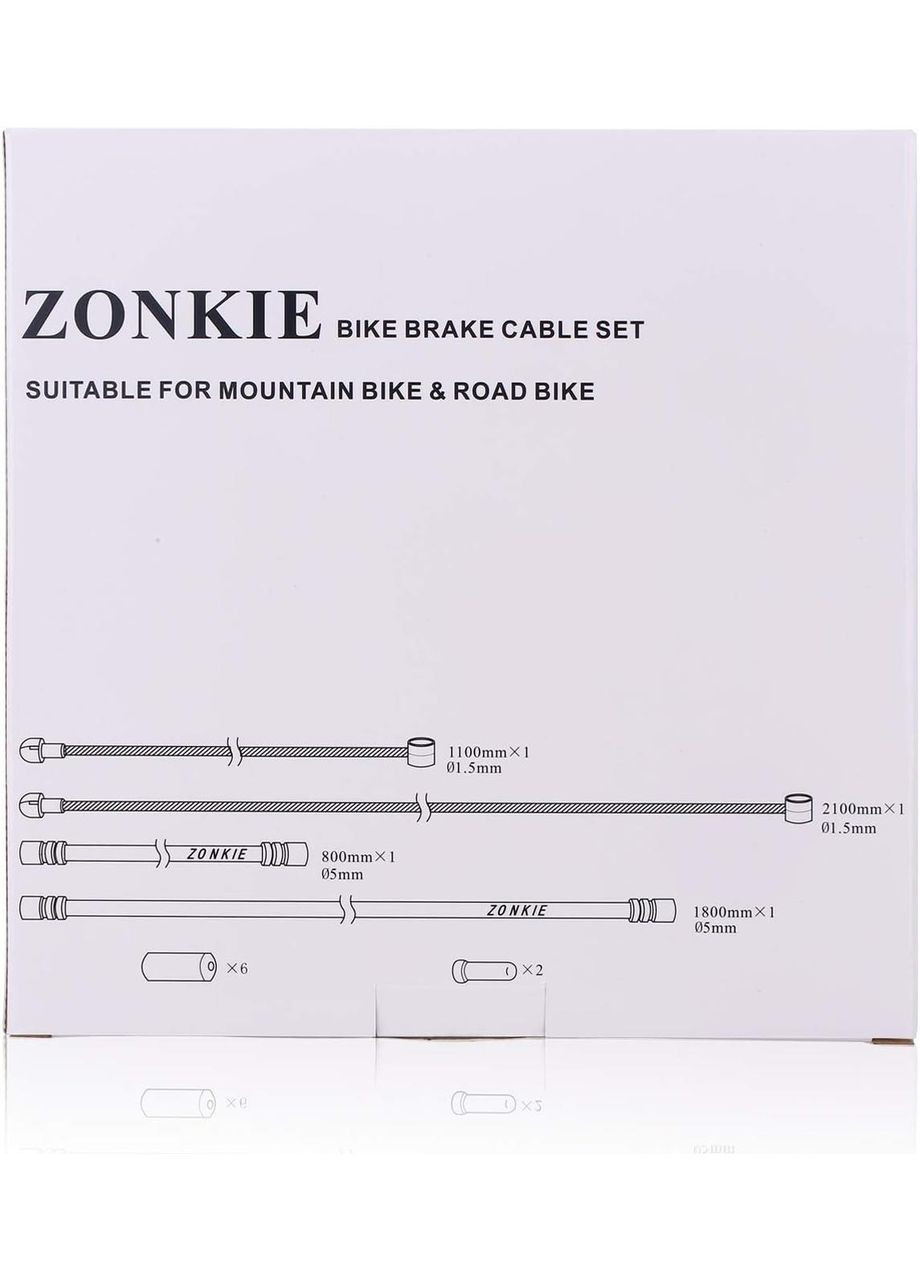 Набор тормозных кабелей для горных и шоссейных велосипедов. No Brand (363320389)
