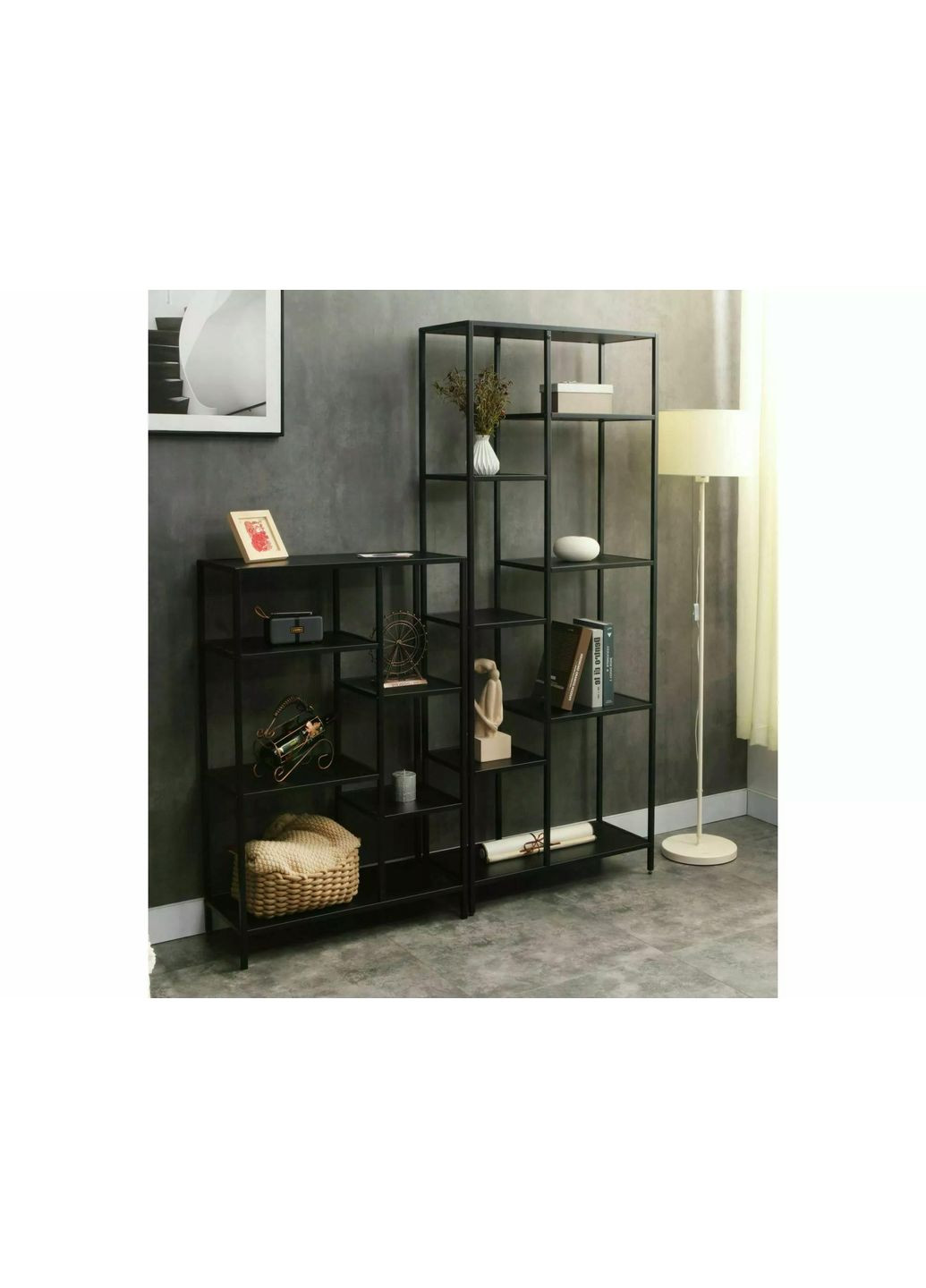 Стелаж COSTA B Чорний 109х70х30 COSTABC Signal (372178068)