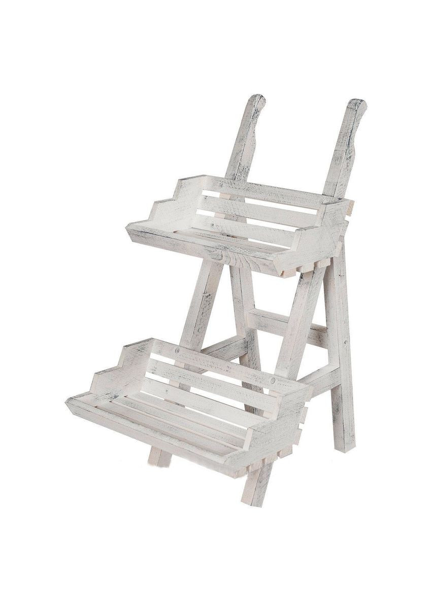 Стійка торговельна з дерева Пораст шеббі (СРГ-001121) No Brand (328911397)