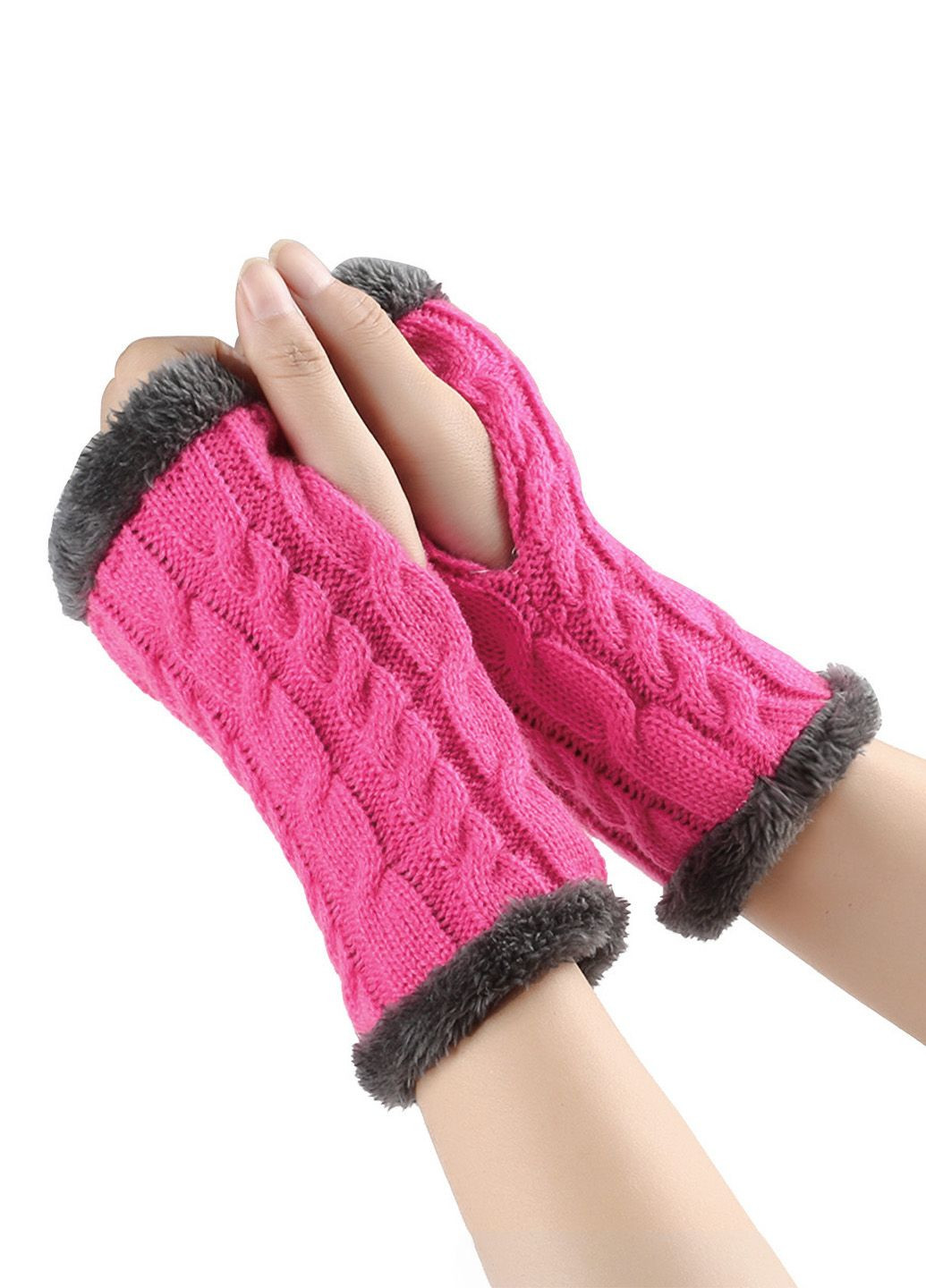 Мітенки з хутром No Brand (362085290)